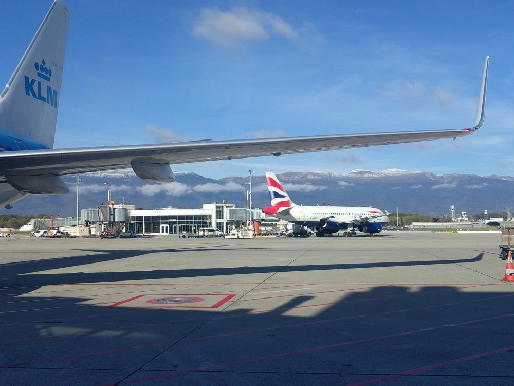 KLM BA sur le tarmac