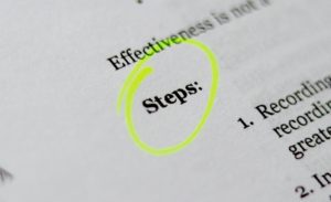 document steps. <span>Photo by <a href="https://unsplash.com/@claytonrobbins?utm_source=unsplash&utm_medium=referral&utm_content=creditCopyText">Clayton Robbins</a> on <a href="https://unsplash.com/s/photos/process?utm_source=unsplash&utm_medium=referral&utm_content=creditCopyText">Unsplash</a></span>